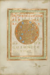 Decorated Incipit Page