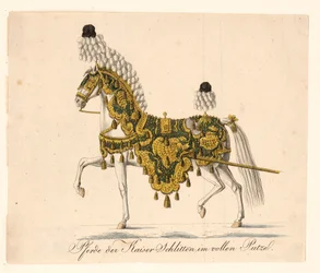Decorated Horse Furniture of the Emperor