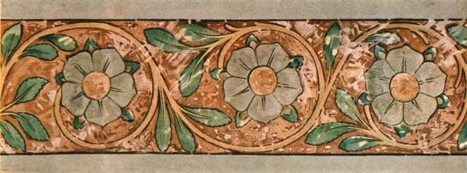 Decoration in the Cloister of the Collegiate Church at Aschaffenburg, Bavaria, Germany