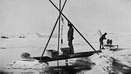 Deep-Water Temperature. Up with the Thermometer. 12 July, 1894