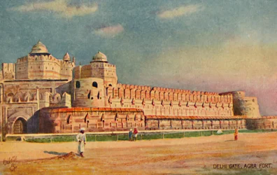 Delhi Gate, Agra Fort