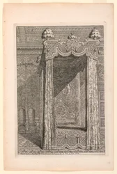 Design for State Bedchamber, in Second Livre d