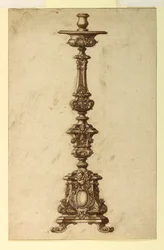 Design for a Silver Candle