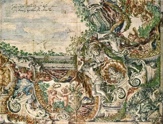 Design for a ceiling-painting