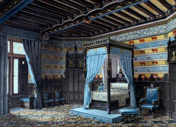 Design for an interior, 1868