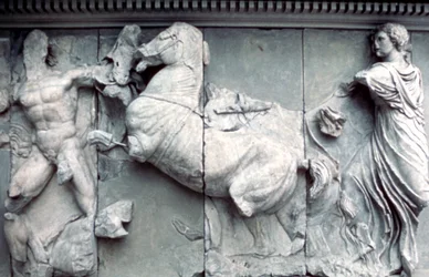 Detail from the Great Frieze of the Pergamon Altar, 180-159 BC (detail)