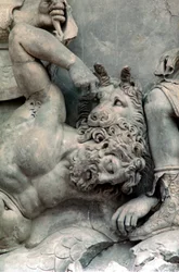 Detail from the Great Frieze of the Pergamon Altar