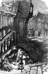 Detection of an incendiary, American Revolutionary War, c1776