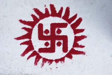 Diwali rangoli, United Kingdom