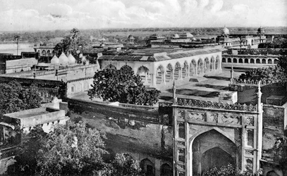 Diwan-i-am Inside the Agra Fort, 20th Century