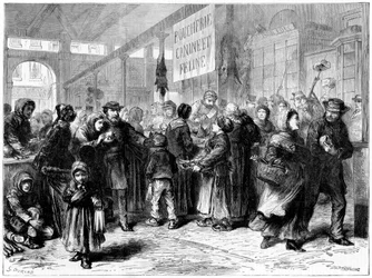 Dog and Cat Meat Butcher in Paris, Franco-Prussian War