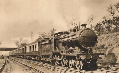 Down Continental Pullman Limited Express