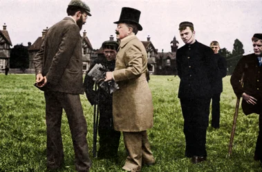Dr Barnardo at One of His Homes