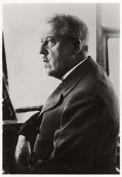 Dr Hugo Eckener, manager of the Luftschiffbau Zeppelin