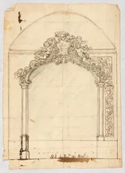Sculptural Overdoor