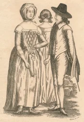 Dress Reign of Charles I, and Interregnum