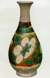 Earthenware Vase, Tang Dynasty, 618-907