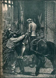 Edinburgh after the Battle of Flodden, 1513