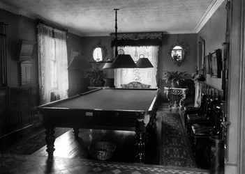 Edwardian Room with Snooker Table