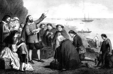 Embarkation of the Pilgrim Fathers, 1620