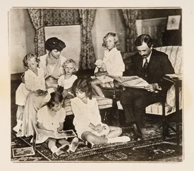 Emperor Charles I and His Family in Exile, 1920s