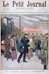 English People Visiting the Universal Exhibition of 1900, Paris, 1900