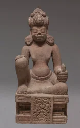 Enthroned Planetary Deity