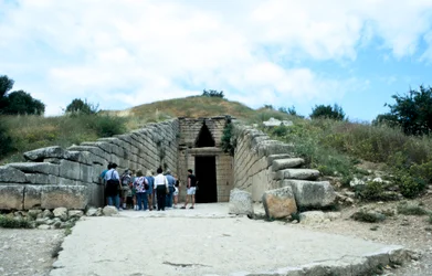 Entrance of a Tumulus at Mycenae, Late Bronze Age, Greece, c. 1450-c. 1100 BC