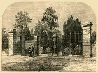 Entrance to Brompton Cemetery