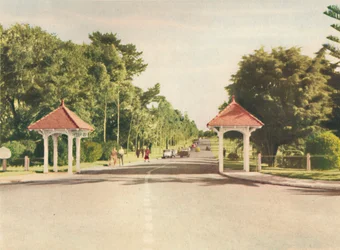 Entrance to Kings Park, c1947