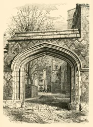 Entrance to Westons Yard, 1911