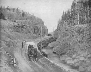 Entrance to Yellowstone Park