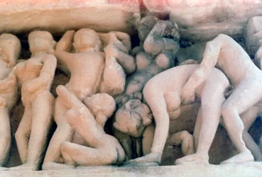 Erotic Sculpture, Khajuraho, India