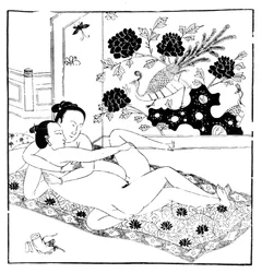 Chinese erotic engraving