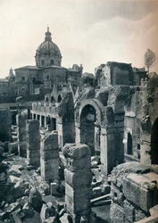 Excavations of the Forum of Julius Caesar at Rome, c. 1932