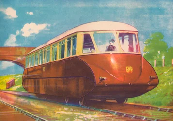Express Diesel Engine Rail Car, G.W.R.
