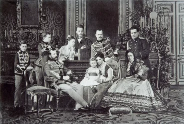 Family Portrait of Tsar Alexander II of Russia