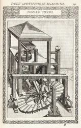 Treadmill for grinding grain