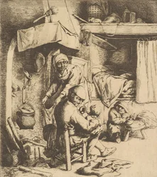 Father Feeding Child