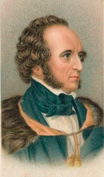 Felix Mendelssohn, German Composer, Pianist, Organist and Conductor