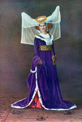 Female dress from the time of Henry VI, 1910