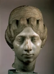 Female Portrait Head The Syrian Woman