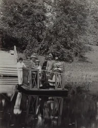 Ferry at the Pyotr Durnovo Dacha in Petersburg