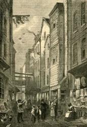 Field Lane about 1840