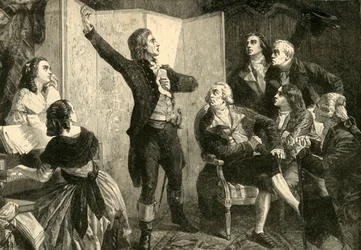 First Singing of the Marseillaise by Rouget De Lisle, 1792