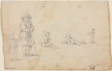 Five Figure Studies, 1600s