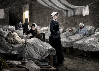 Florence Nightingale in the Barrack Hospital at Scutari
