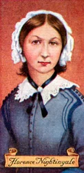 Florence Nightingale, Taken from a Series of Cigarette Cards