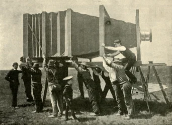 Focusing The Gigantic Camera For Work