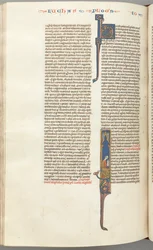 John, Historiated Initial I, John Seated Writing